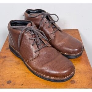 Highland Creek Model # 372052 Brown leather DERBY Boots Mens - 11